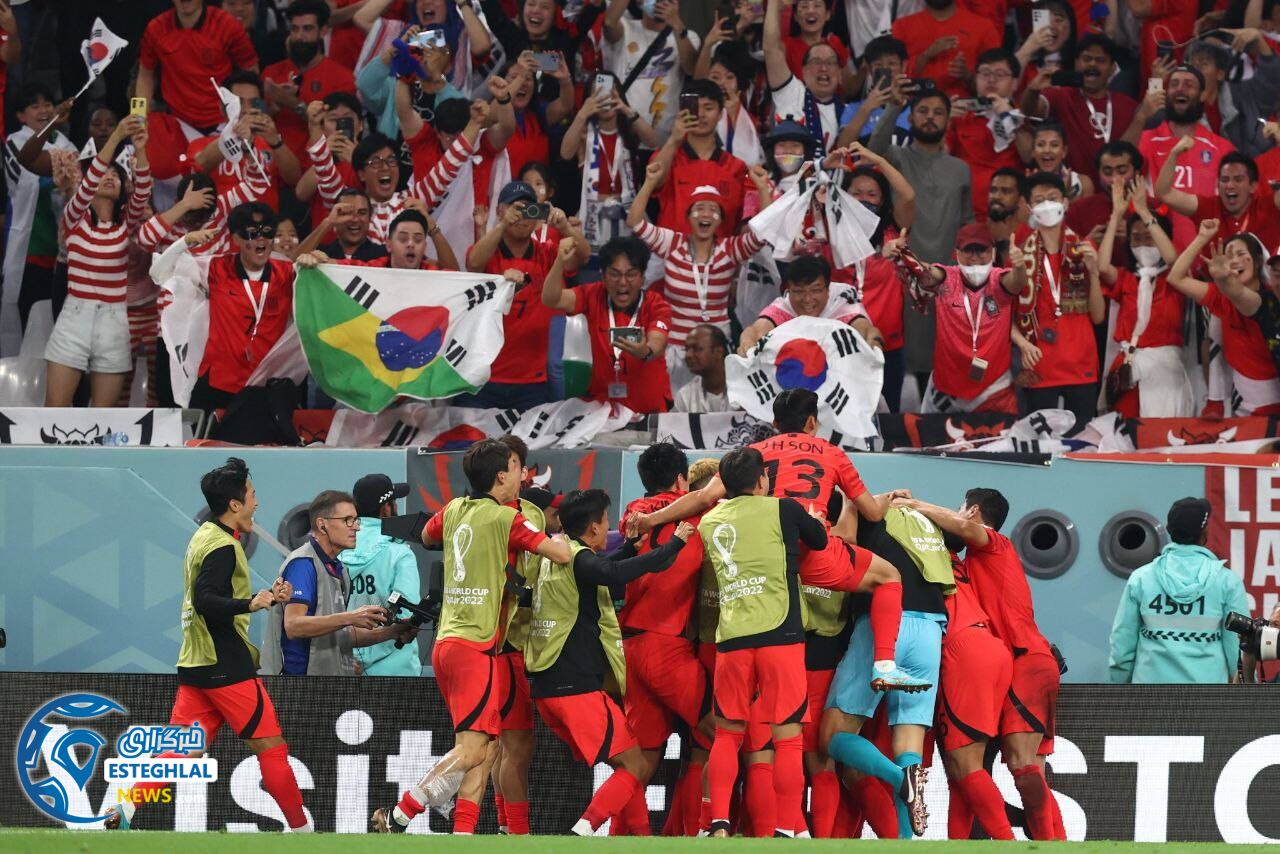 کره جنوبی 2-1 پرتغال 