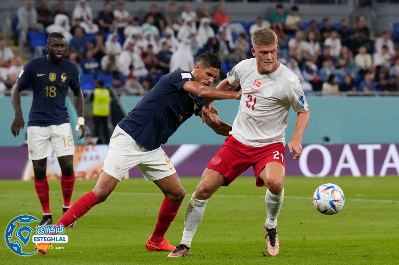 فرانسه 2-1 دانمارک 