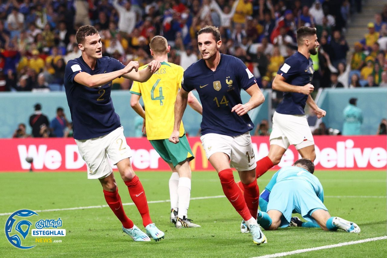 فرانسه 4-1 استرالیا