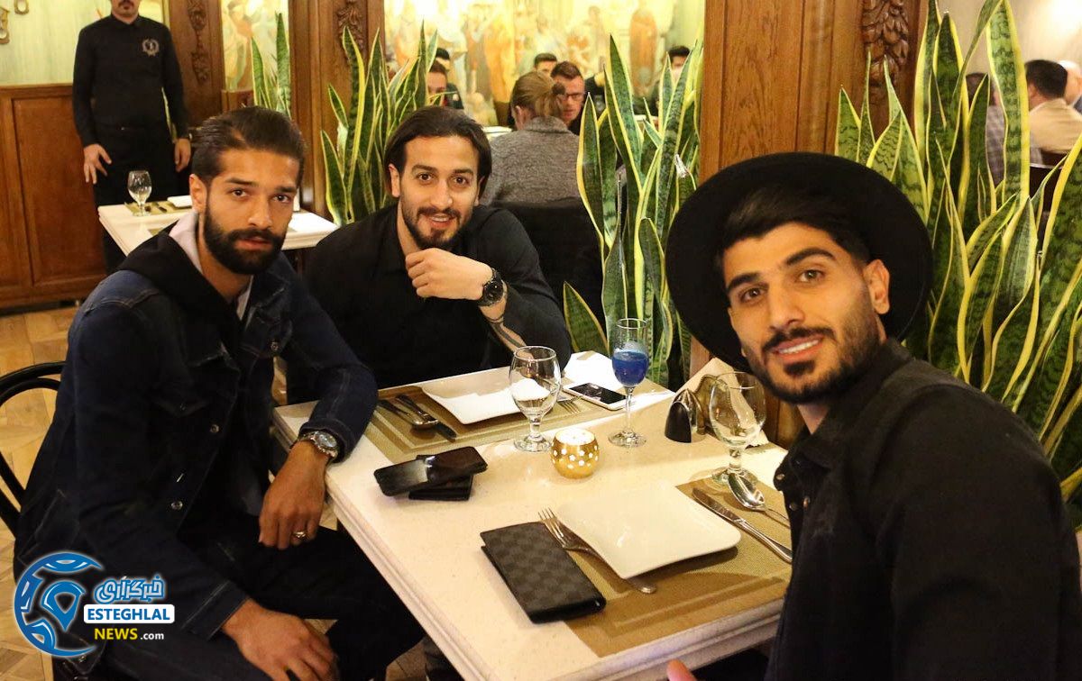 ضیافت شام استقلالی ها قبل از مصاف با العین امارات