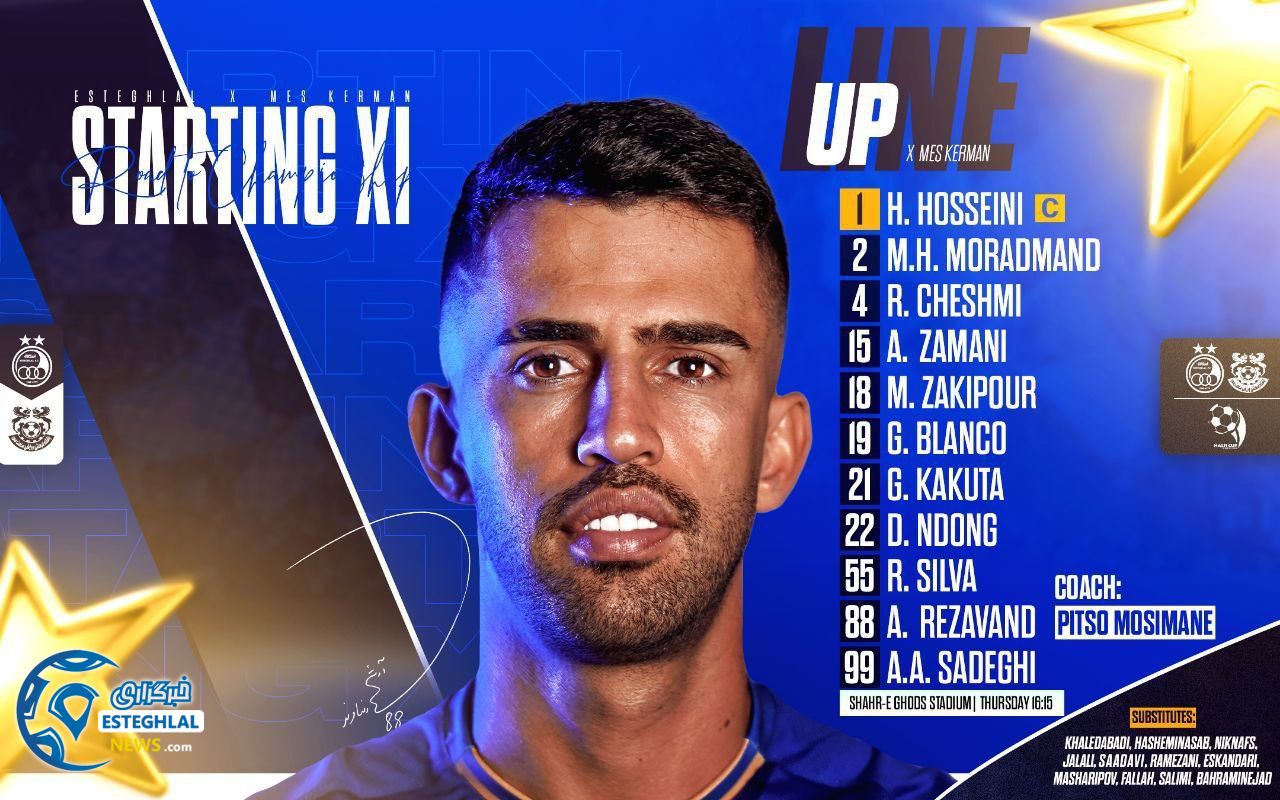 ترکیب استقلال مقابل مس کرمان