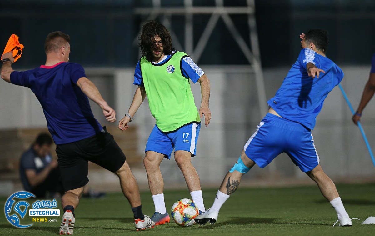 تمرین استقلال 1 اردیبهشت 98