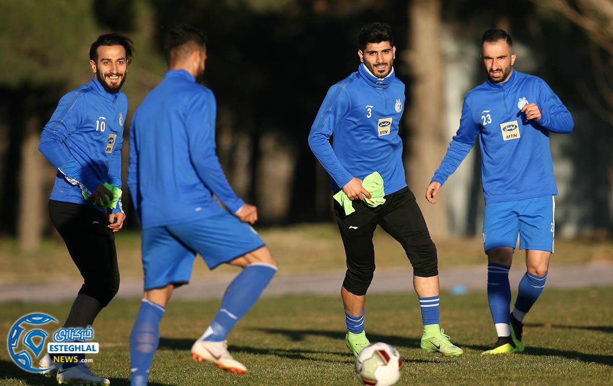 تمرین استقلال 21 آدر 97