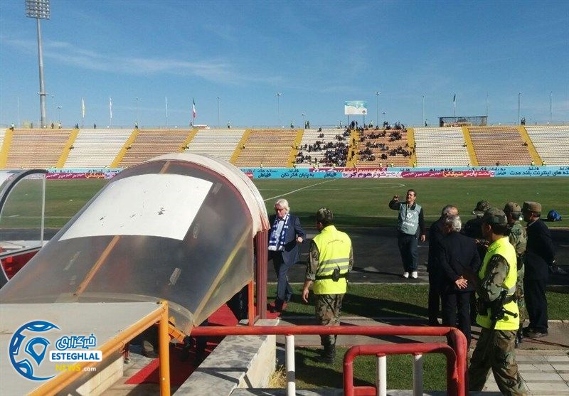 حواشی دیدار استقلال و سیاه جامگان