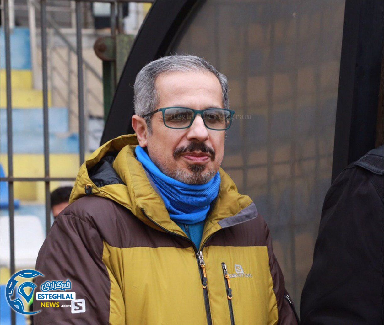 جواد رضویان در تمرین استقلال