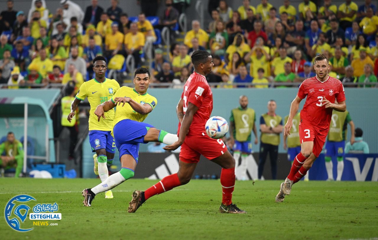 برزیل 1-0 سوئیس