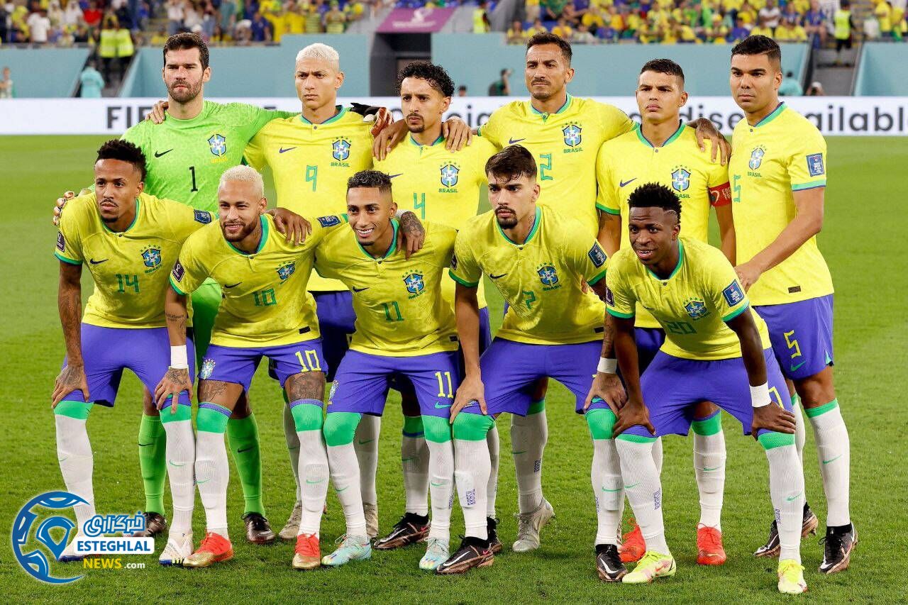 برزیل 4-1 کره جنوبی