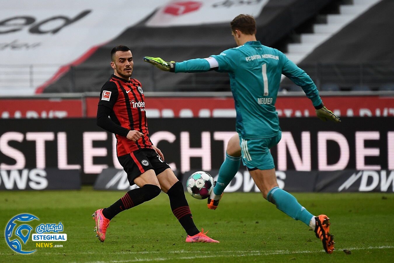 فرانکفورت 2-1 بایرن مونیخ