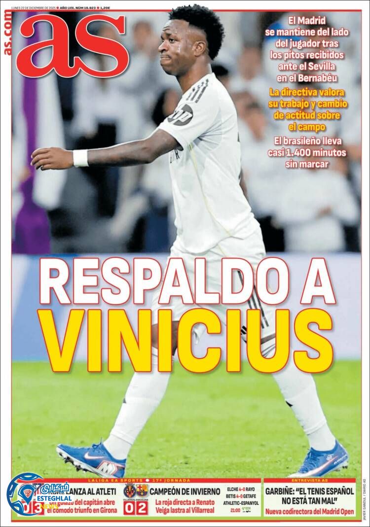 روزنامه  ورزشی آ اس  دوشنبه 1دی 1404 