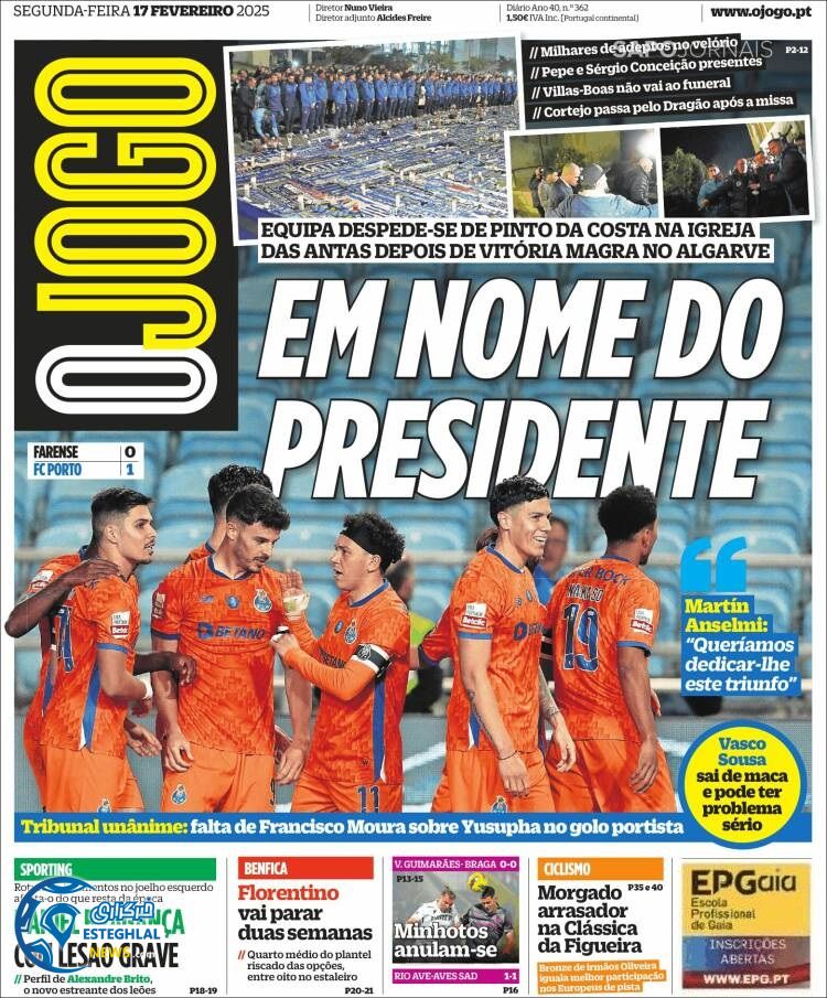 روزنامه  ورزشی اوجوگو دوشنبه 29 بهمن 1403 