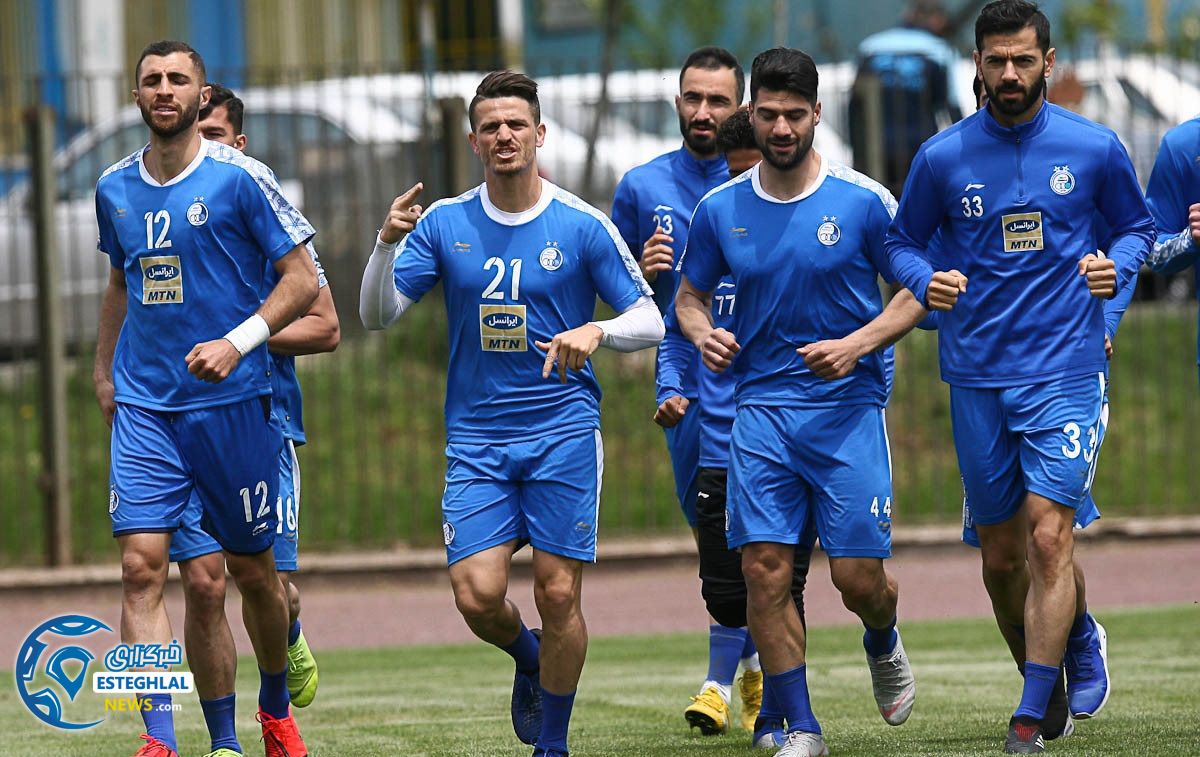 تمرین استقلال 5 اردیبهشت 98