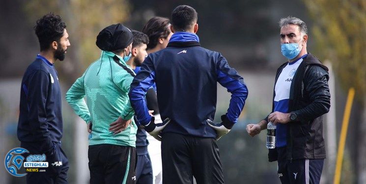 تمرین امروز استقلال