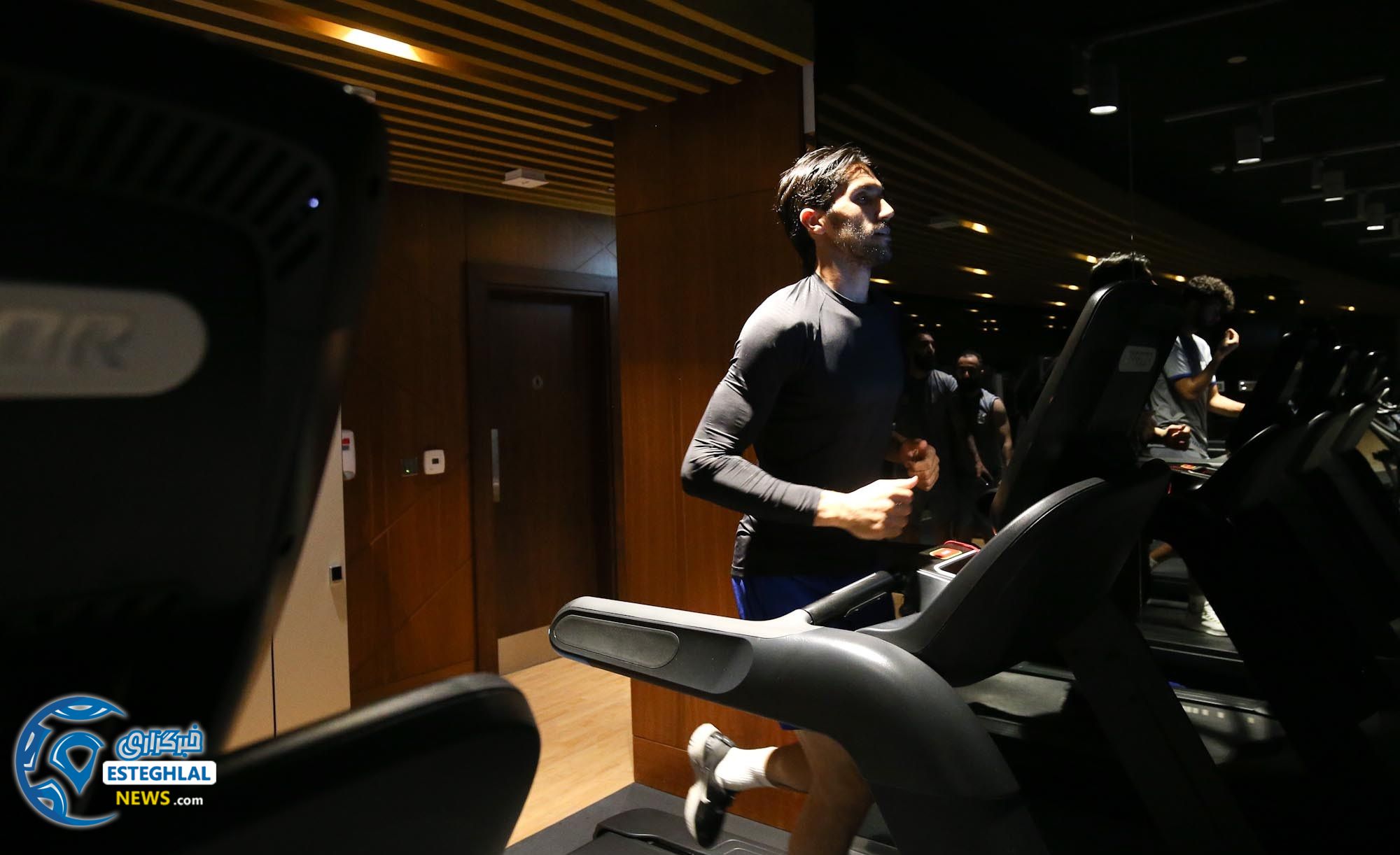 تمرین استقلال در دوحه