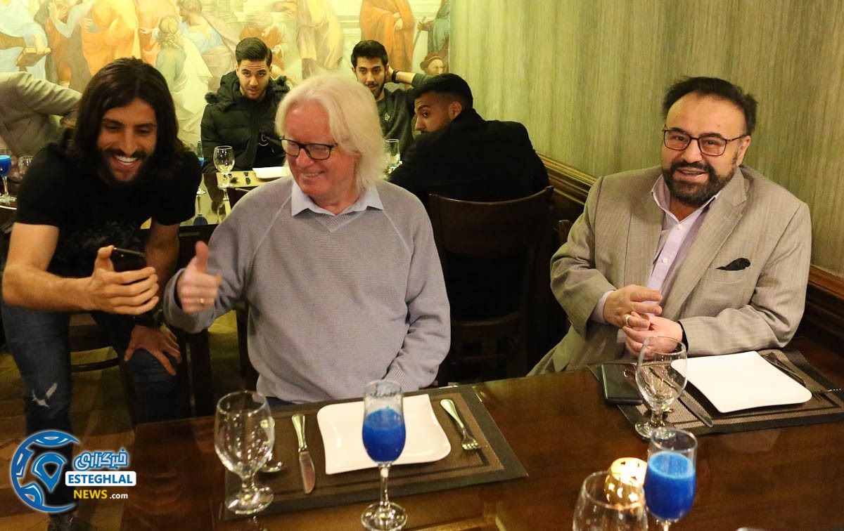 ضیافت شام استقلالی ها قبل از مصاف با العین امارات