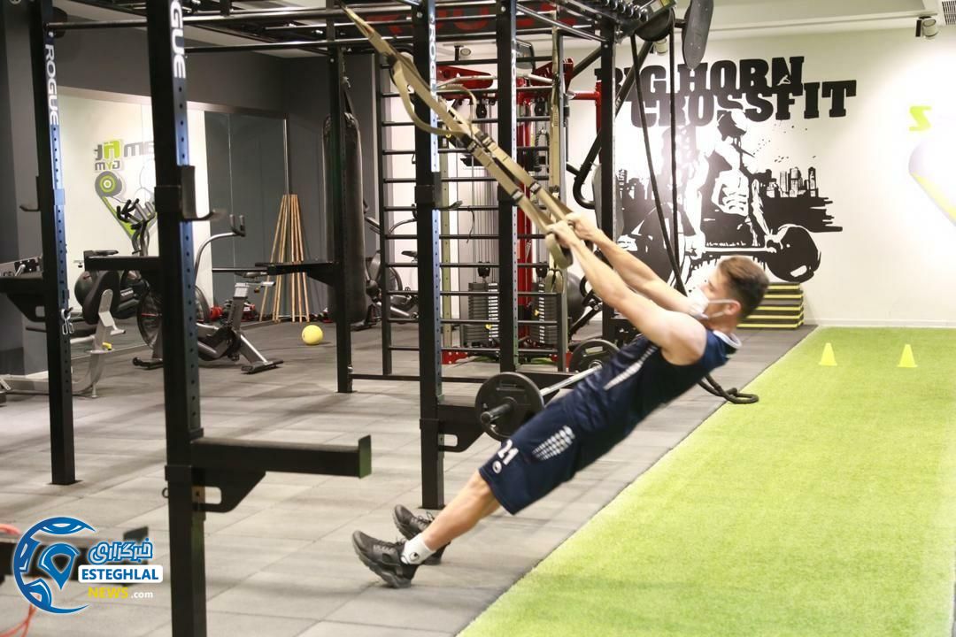 تمرین استقلالی ها