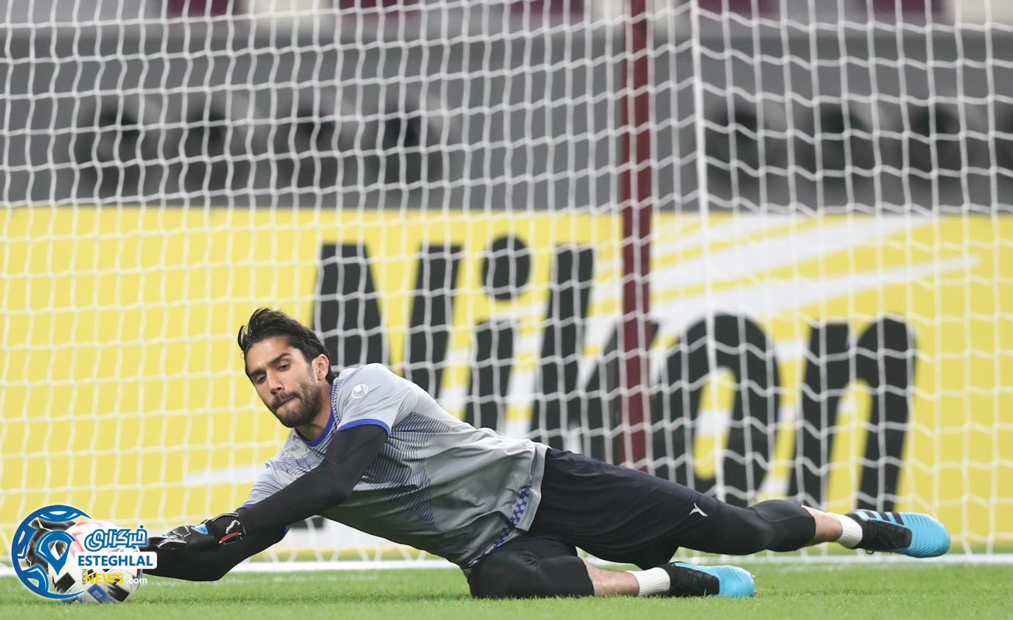 تمرین استقلال در دوحه