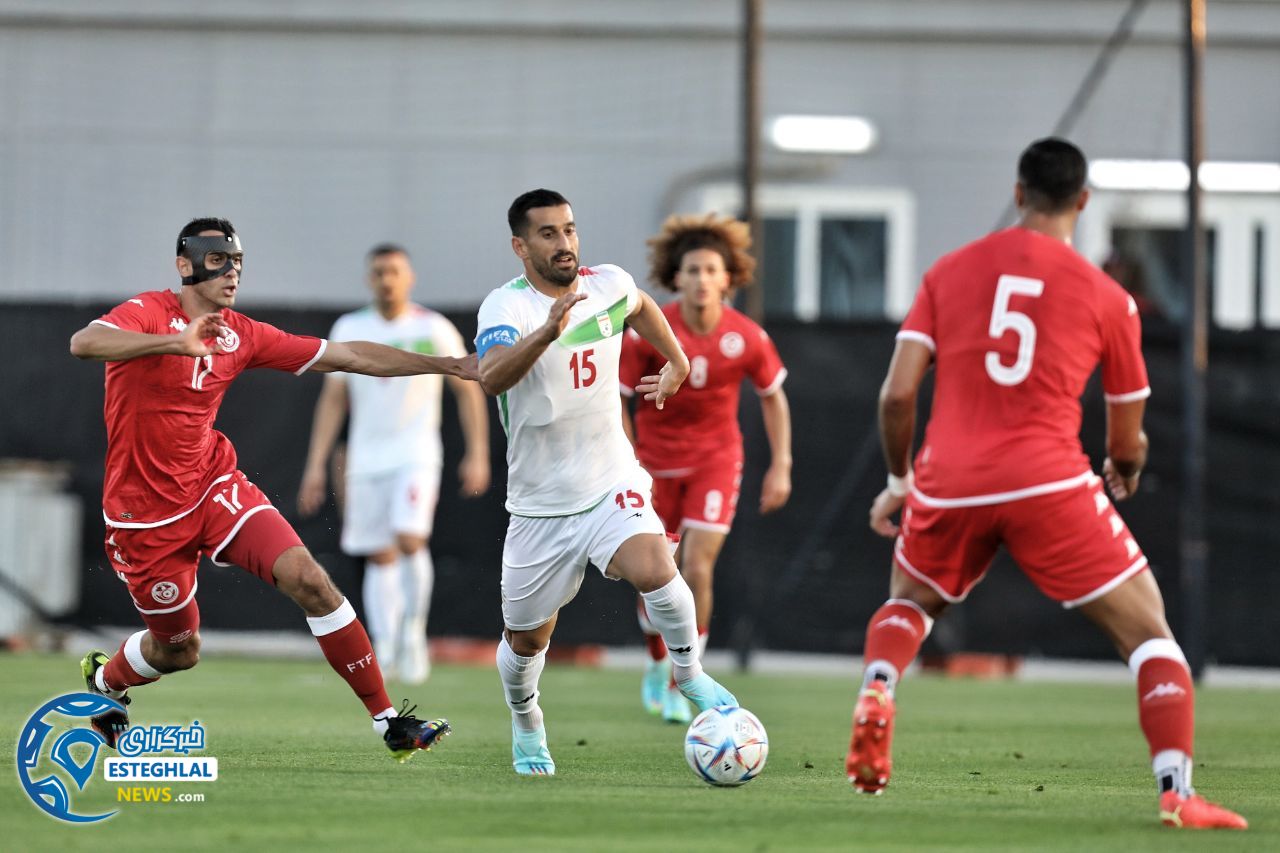 ایران 0-2 تونس