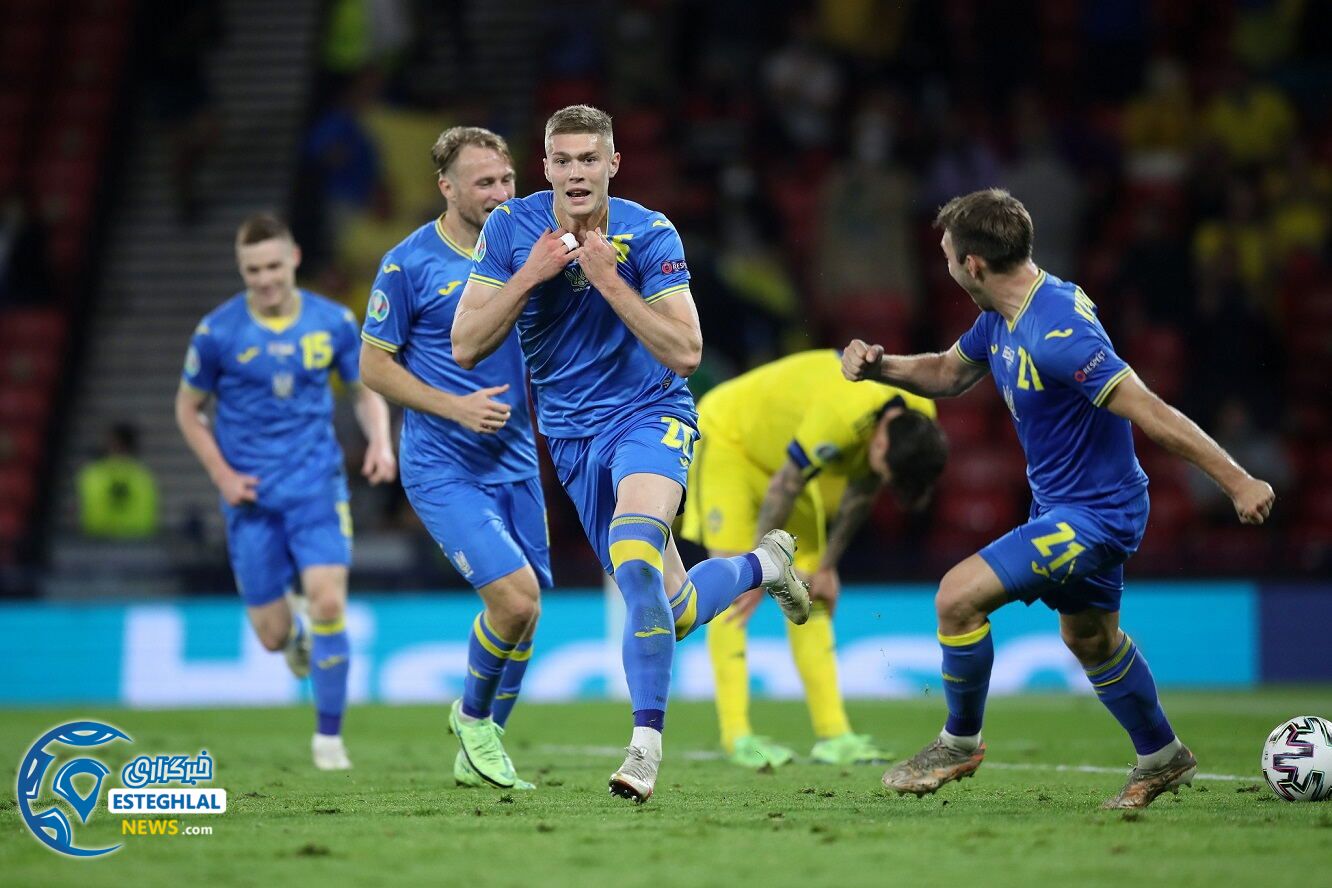 سوئد 1-2 اوکراین