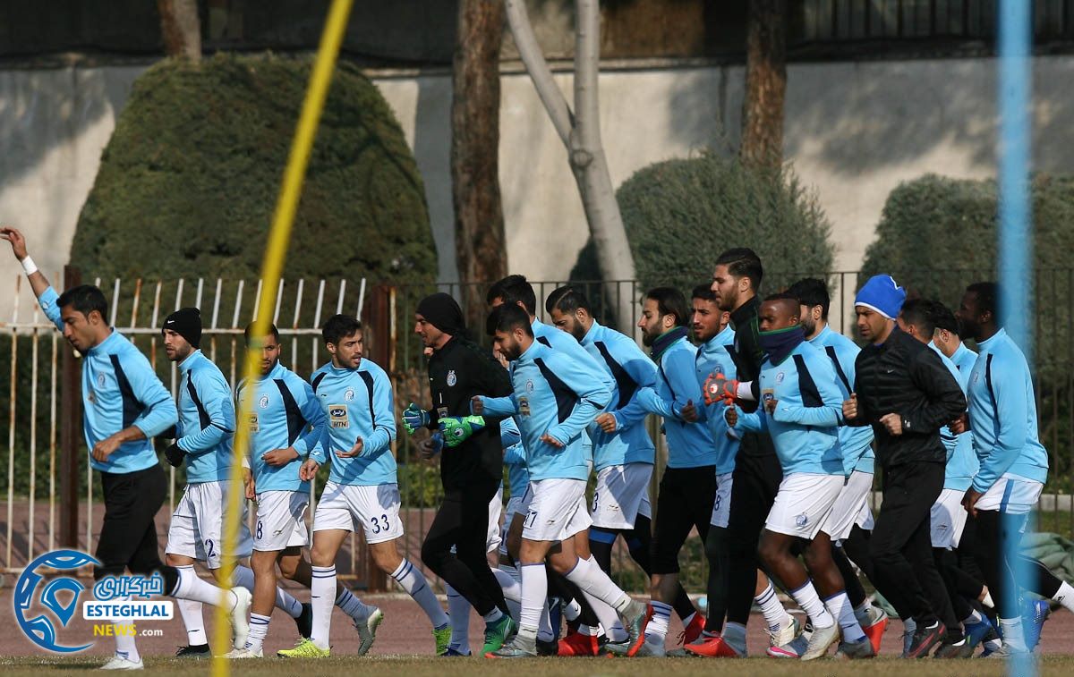 تمرین استقلال 30 بهمن  ماه 97 