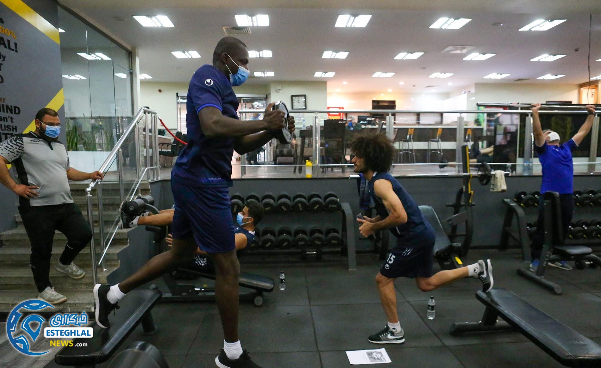 تمرین وزنه استقلال