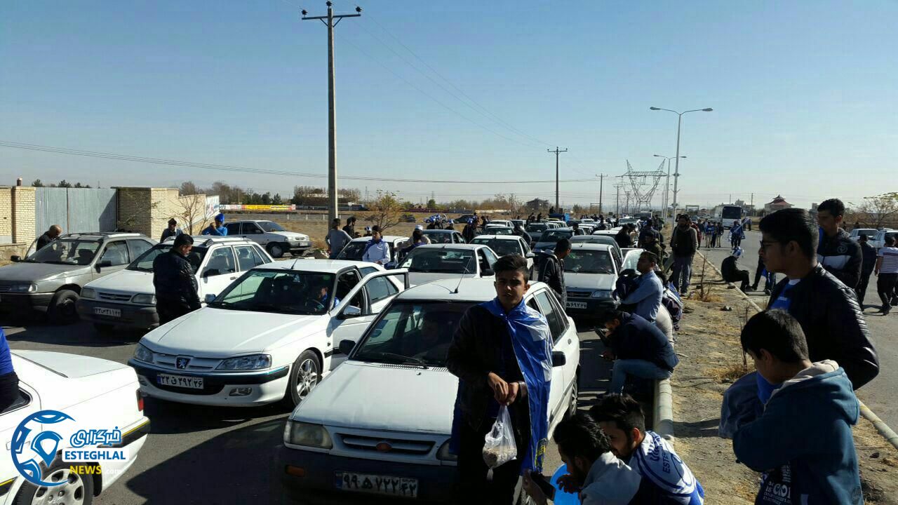 حواشی دیدار استقلال و سیاه جامگان