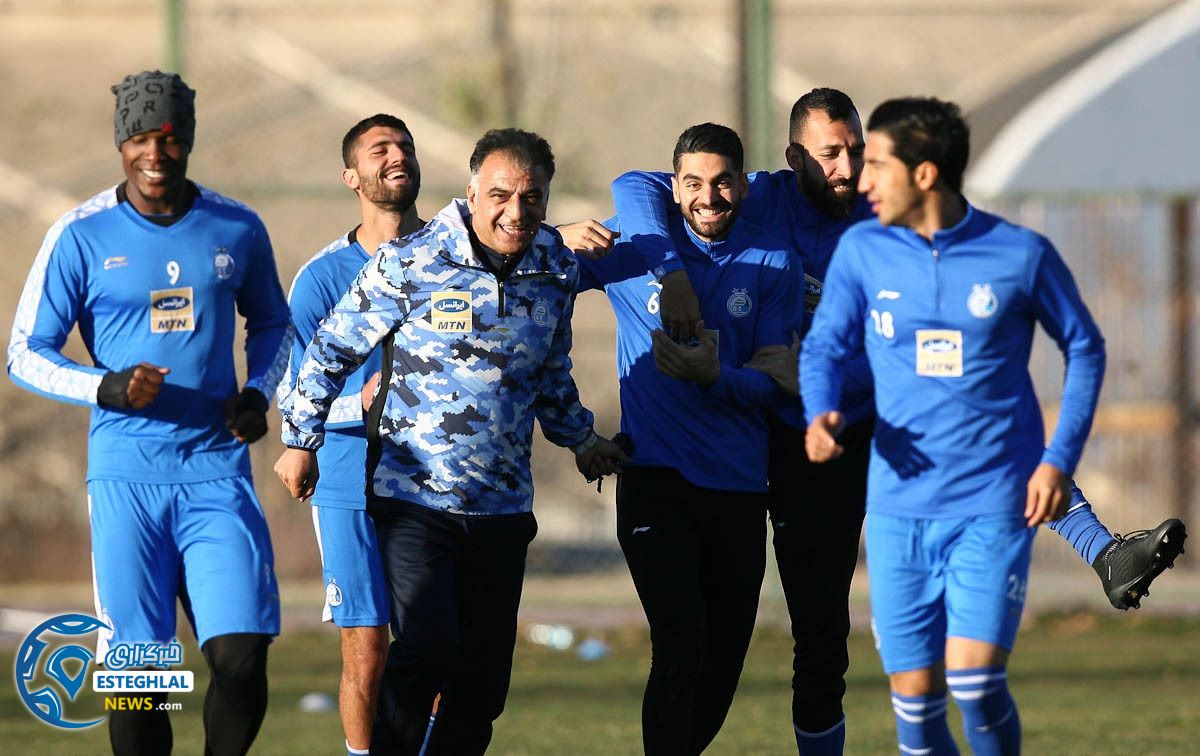 تمرین استقلال 21 آدر 97