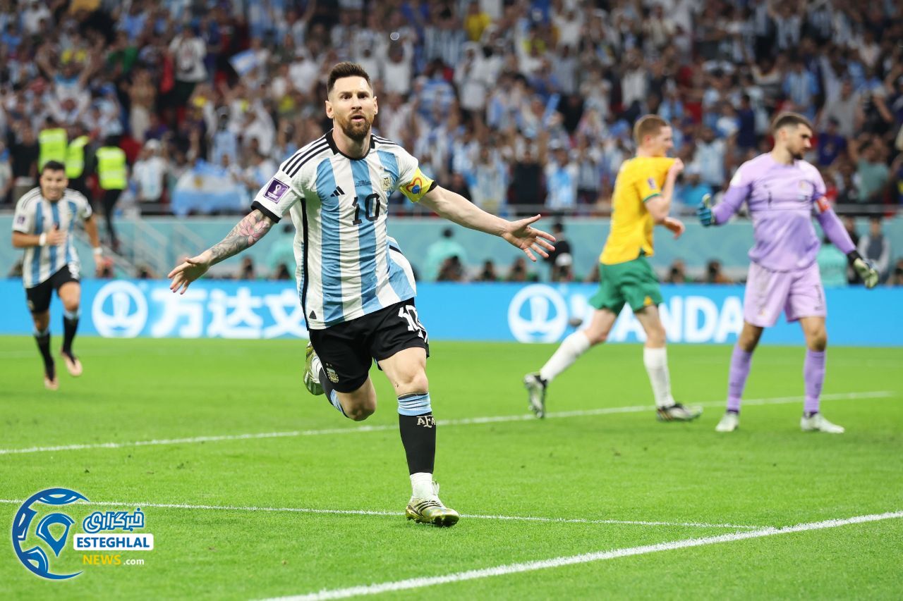 آرژانتین 2-1 استرالیا 