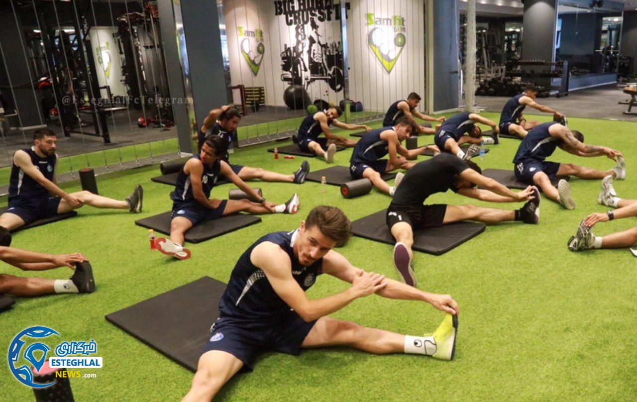 تمرین بدنسازی استقلالی ها