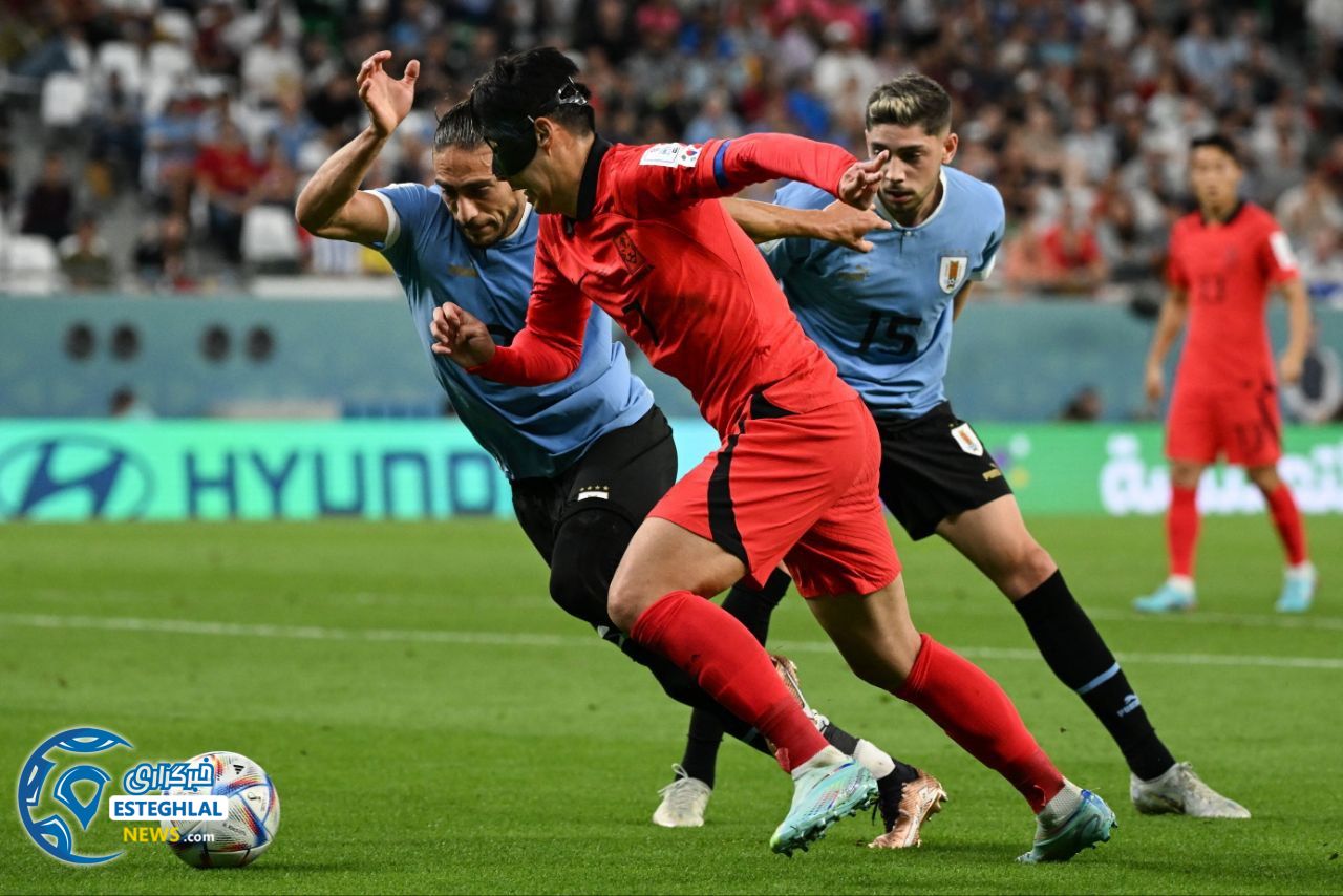 اروگوئه 0-0 کره جنوبی