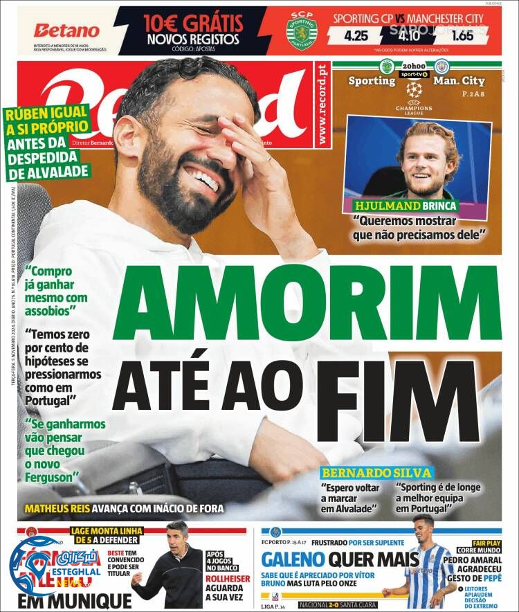 روزنامه ورزشی رکورد سه شنبه 15 آبان 1403 