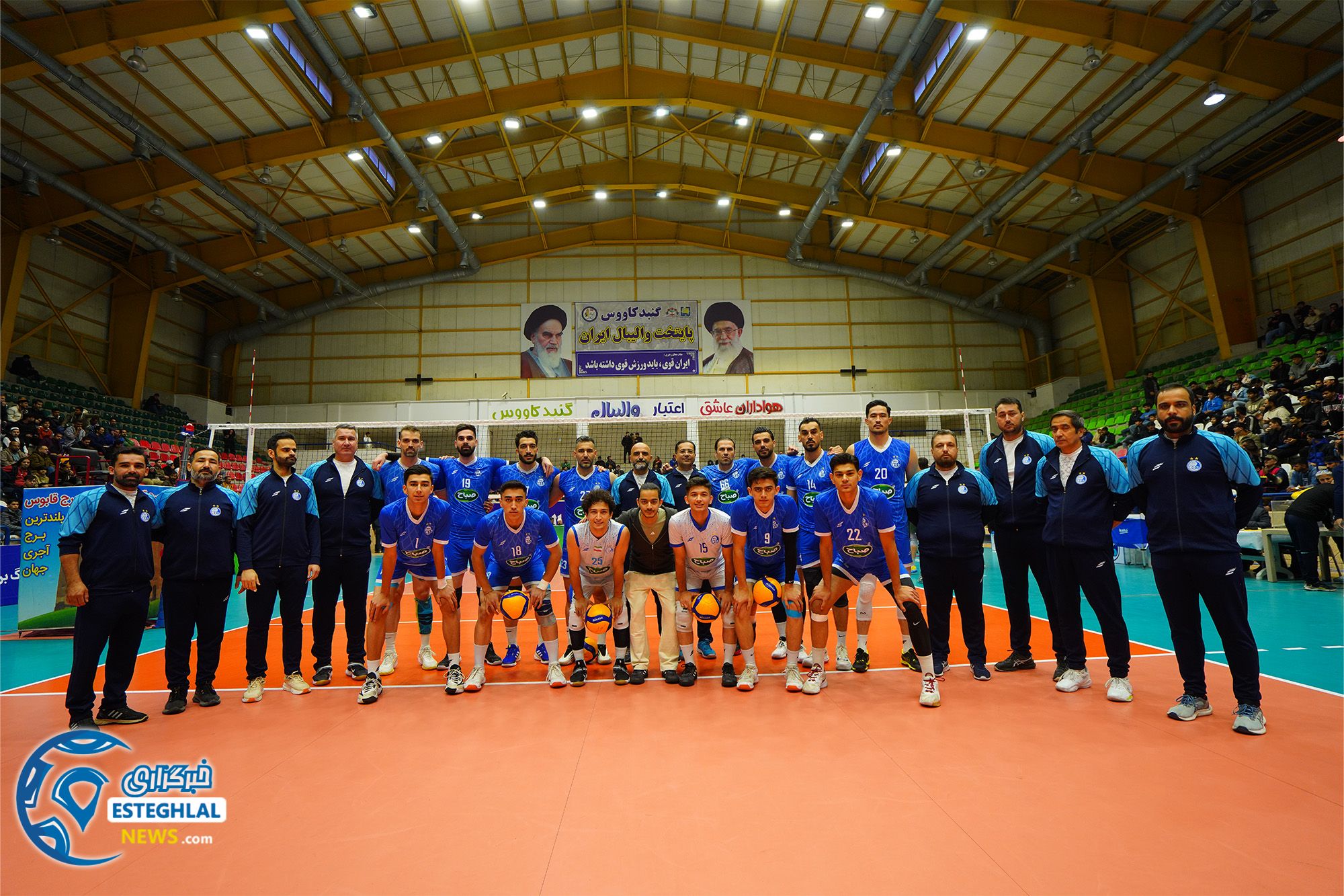 تییم والیبال استقلال گنبد