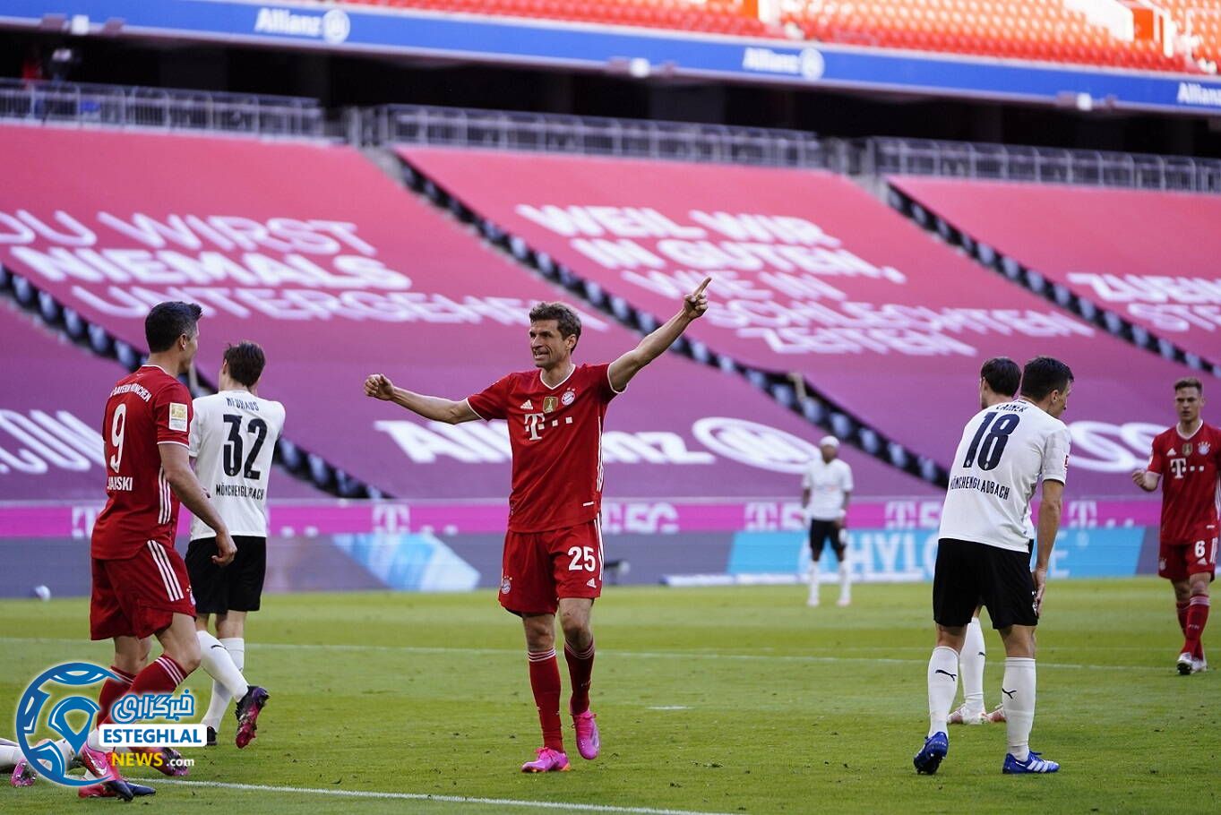 بایرن مونیخ 6-0 مونشن گلادباخ