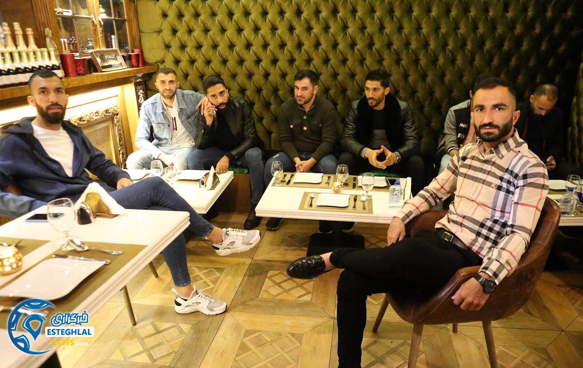 ضیافت شام استقلالی ها قبل از مصاف با العین امارات