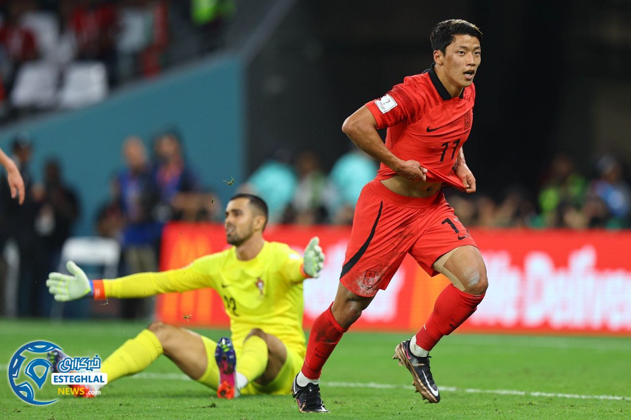 کره جنوبی 2-1 پرتغال 