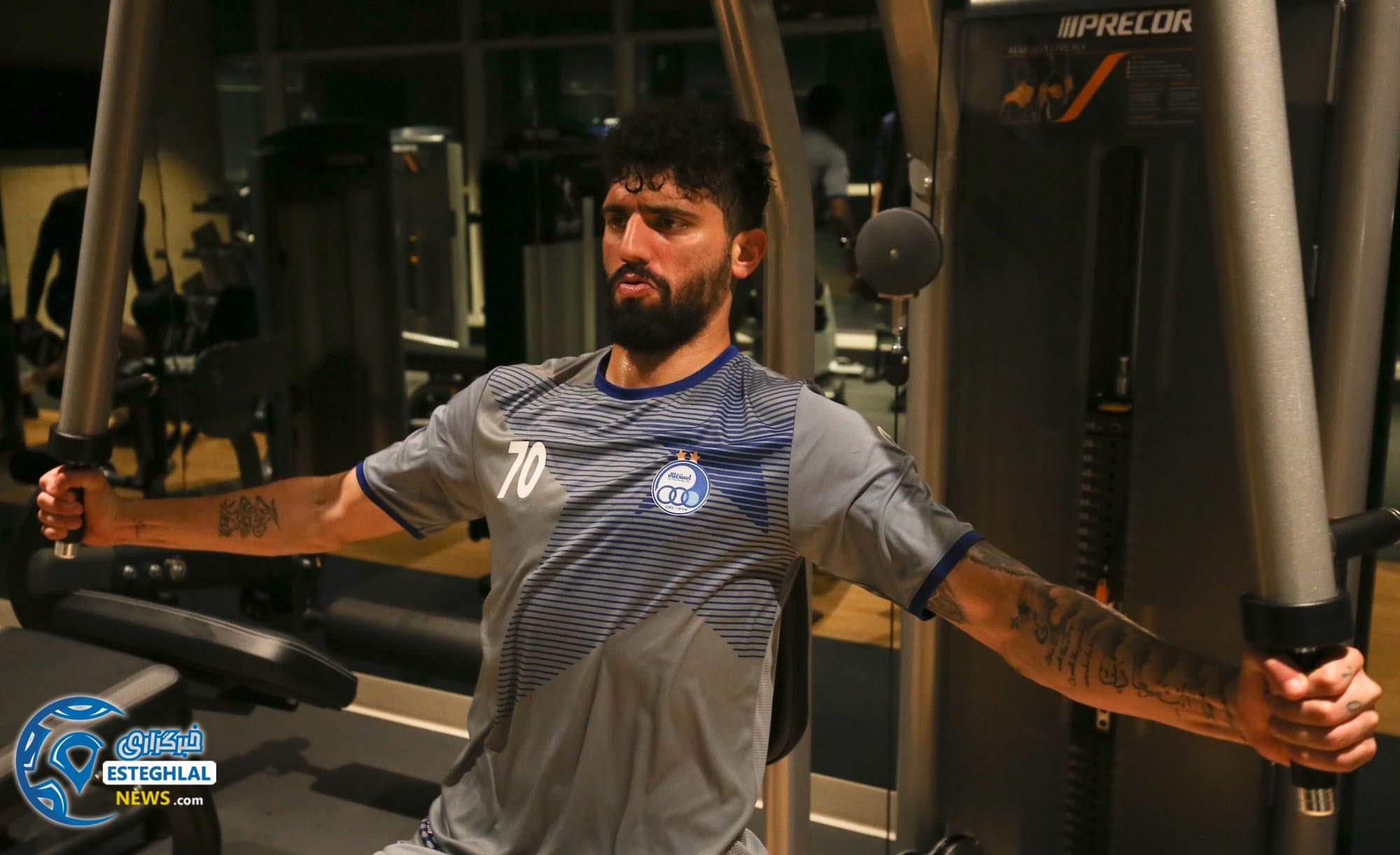 تمرین استقلال در دوحه