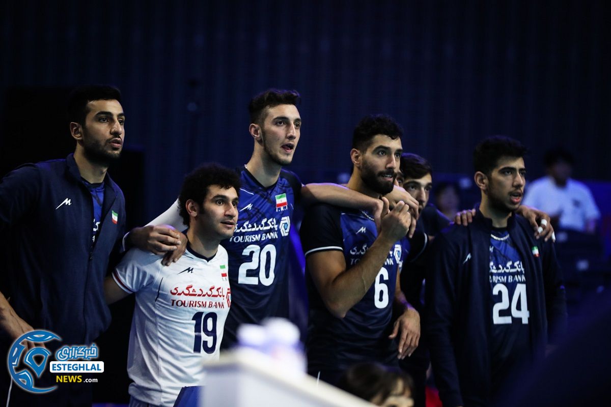 دیدار تیم ملی والیبال برزیل و ایران