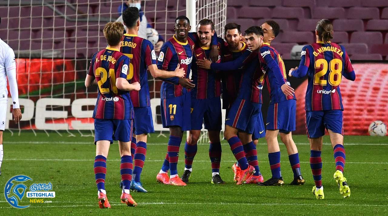 بارسلونا 4-1 هوئسکا