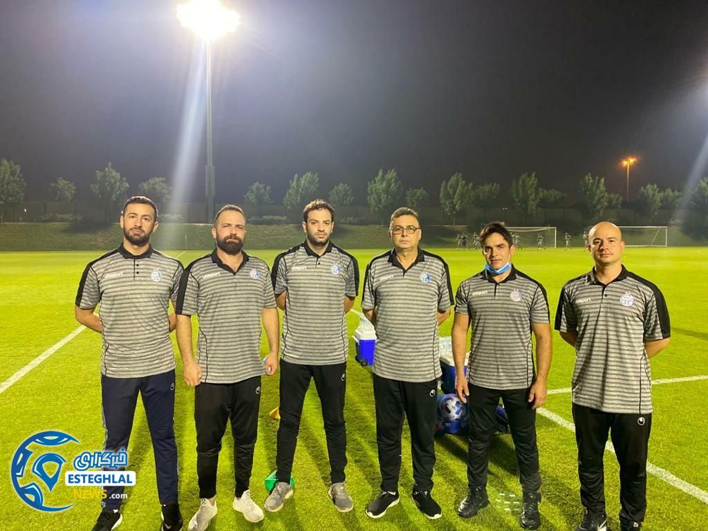 تمرین استقلال در دوحه