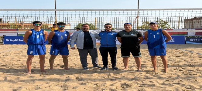 لیگ برتر والیبال ساحلی 1404/ استقلال مشهد؛ نماینده‌ای شایسته در لیگ برتر والیبال ساحلی کشور! 