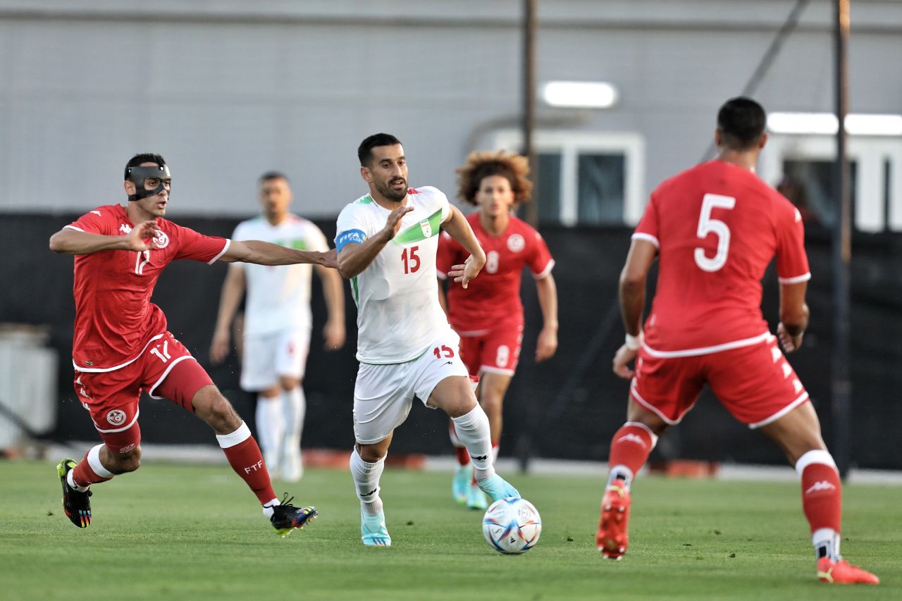 ایران 0-2 تونس
