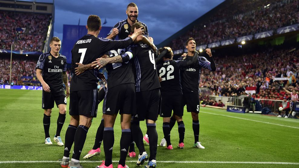 اتلتیکومادرید و رئال مادرید نیمه نهایی لیگ قهرمانان اروپا 2016/17