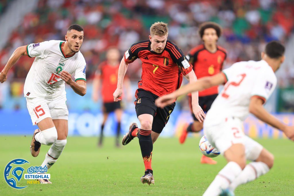 بلژیک 0-2 مراکش